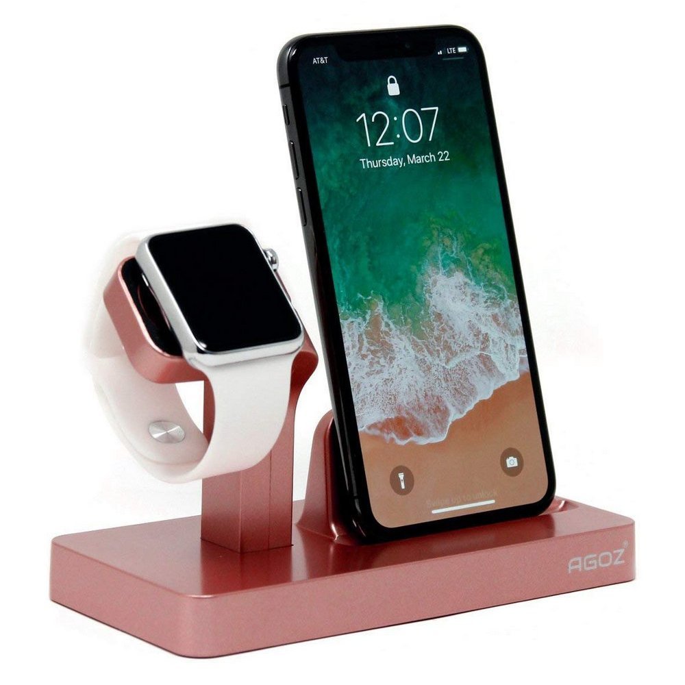 rose gold charging dock 1
